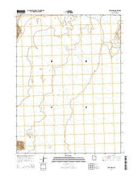 Miry Wash Utah Current topographic map, 1:24000 scale, 7.5 X 7.5 Minute, Year 2014