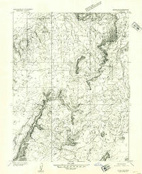 Moab 3 NW Utah Historical topographic map, 1:24000 scale, 7.5 X 7.5 Minute, Year 1952