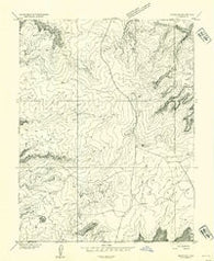 Moab 3 SE Utah Historical topographic map, 1:24000 scale, 7.5 X 7.5 Minute, Year 1952