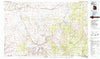 Moab Utah Historical topographic map, 1:100000 scale, 30 X 60 Minute, Year 1983