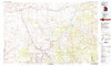 Moab Utah Historical topographic map, 1:100000 scale, 30 X 60 Minute, Year 1983
