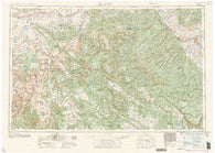 Moab Utah Historical topographic map, 1:250000 scale, 1 X 2 Degree, Year 1959
