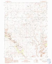 Mollie Hogans Utah Historical topographic map, 1:24000 scale, 7.5 X 7.5 Minute, Year 1991