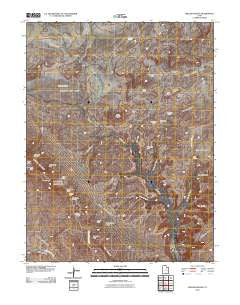 Mollie Hogans Utah Historical topographic map, 1:24000 scale, 7.5 X 7.5 Minute, Year 2010