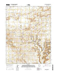 Mollie Hogans Utah Current topographic map, 1:24000 scale, 7.5 X 7.5 Minute, Year 2014