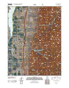 Mona Utah Historical topographic map, 1:24000 scale, 7.5 X 7.5 Minute, Year 2011