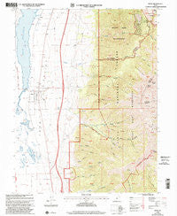 Mona Utah Historical topographic map, 1:24000 scale, 7.5 X 7.5 Minute, Year 1998