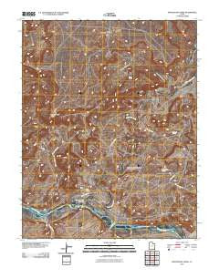Montezuma Creek Utah Historical topographic map, 1:24000 scale, 7.5 X 7.5 Minute, Year 2010