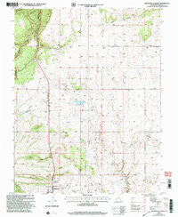 Monticello North Utah Historical topographic map, 1:24000 scale, 7.5 X 7.5 Minute, Year 2001