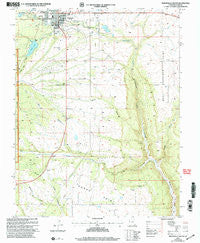 Monticello South Utah Historical topographic map, 1:24000 scale, 7.5 X 7.5 Minute, Year 2001