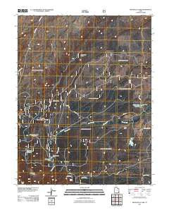 Monticello Lake Utah Historical topographic map, 1:24000 scale, 7.5 X 7.5 Minute, Year 2011