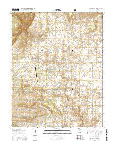 Monticello North Utah Current topographic map, 1:24000 scale, 7.5 X 7.5 Minute, Year 2014