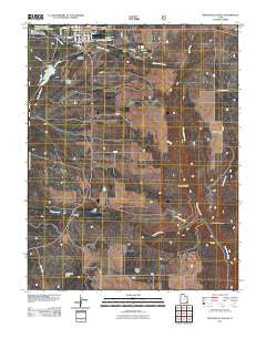 Monticello South Utah Historical topographic map, 1:24000 scale, 7.5 X 7.5 Minute, Year 2011