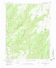 Monument Canyon Utah Historical topographic map, 1:62500 scale, 15 X 15 Minute, Year 1957