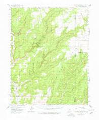 Monument Canyon Utah Historical topographic map, 1:62500 scale, 15 X 15 Minute, Year 1957