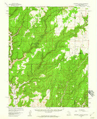 Monument Canyon Utah Historical topographic map, 1:62500 scale, 15 X 15 Minute, Year 1957