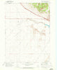Monument Peak NE Utah Historical topographic map, 1:24000 scale, 7.5 X 7.5 Minute, Year 1968