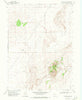 Monument Peak Utah Historical topographic map, 1:24000 scale, 7.5 X 7.5 Minute, Year 1968