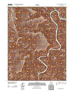 Monument Basin Utah Historical topographic map, 1:24000 scale, 7.5 X 7.5 Minute, Year 2010