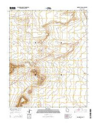 Monument Pass Utah Current topographic map, 1:24000 scale, 7.5 X 7.5 Minute, Year 2014