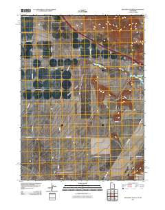 Monument Peak NE Utah Historical topographic map, 1:24000 scale, 7.5 X 7.5 Minute, Year 2011