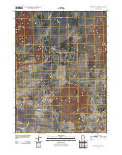 Monument Peak SW Utah Historical topographic map, 1:24000 scale, 7.5 X 7.5 Minute, Year 2011