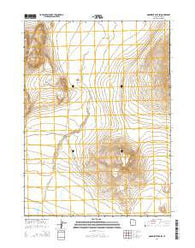 Monument Peak SW Utah Current topographic map, 1:24000 scale, 7.5 X 7.5 Minute, Year 2014
