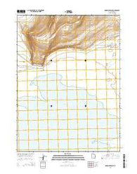 Monument Point Utah Current topographic map, 1:24000 scale, 7.5 X 7.5 Minute, Year 2014