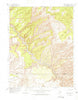Moody Creek Utah Historical topographic map, 1:62500 scale, 15 X 15 Minute, Year 1953