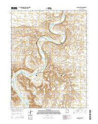 Moon Bottom Utah Current topographic map, 1:24000 scale, 7.5 X 7.5 Minute, Year 2014