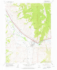 Morgan Utah Historical topographic map, 1:24000 scale, 7.5 X 7.5 Minute, Year 1961