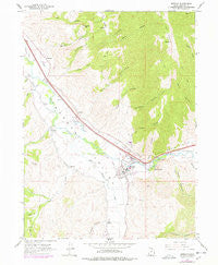 Morgan Utah Historical topographic map, 1:24000 scale, 7.5 X 7.5 Minute, Year 1961