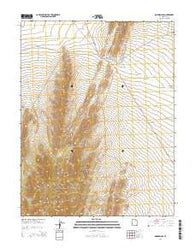 Mormon Gap Utah Current topographic map, 1:24000 scale, 7.5 X 7.5 Minute, Year 2014