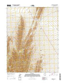 Mormon Gap Utah Current topographic map, 1:24000 scale, 7.5 X 7.5 Minute, Year 2014