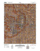 Moss Back Butte Utah Historical topographic map, 1:24000 scale, 7.5 X 7.5 Minute, Year 2011
