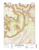 Moss Back Butte Utah Current topographic map, 1:24000 scale, 7.5 X 7.5 Minute, Year 2014