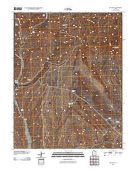 Motoqua Utah Historical topographic map, 1:24000 scale, 7.5 X 7.5 Minute, Year 2011