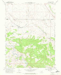 Mounds Utah Historical topographic map, 1:24000 scale, 7.5 X 7.5 Minute, Year 1969