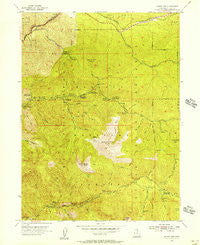 Mount Aire Utah Historical topographic map, 1:24000 scale, 7.5 X 7.5 Minute, Year 1955