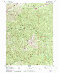 Mount Aire Utah Historical topographic map, 1:24000 scale, 7.5 X 7.5 Minute, Year 1955