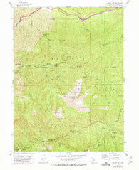 Mount Aire Utah Historical topographic map, 1:24000 scale, 7.5 X 7.5 Minute, Year 1955