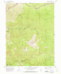 Mount Aire Utah Historical topographic map, 1:24000 scale, 7.5 X 7.5 Minute, Year 1955
