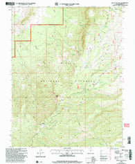 Mount Dutton Utah Historical topographic map, 1:24000 scale, 7.5 X 7.5 Minute, Year 2002