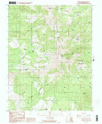 Mount Ellen Utah Historical topographic map, 1:24000 scale, 7.5 X 7.5 Minute, Year 1986