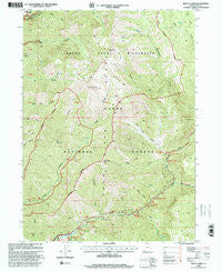 Mount Elmer Utah Historical topographic map, 1:24000 scale, 7.5 X 7.5 Minute, Year 1998