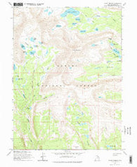 Mount Emmons Utah Historical topographic map, 1:24000 scale, 7.5 X 7.5 Minute, Year 1965