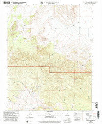 Mount Escalante Utah Historical topographic map, 1:24000 scale, 7.5 X 7.5 Minute, Year 2002