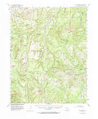 Mount Linnaeus Utah Historical topographic map, 1:62500 scale, 15 X 15 Minute, Year 1954