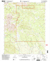 Mount Peale Utah Historical topographic map, 1:24000 scale, 7.5 X 7.5 Minute, Year 2001