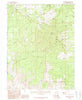 Mount Pennell Utah Historical topographic map, 1:24000 scale, 7.5 X 7.5 Minute, Year 1987